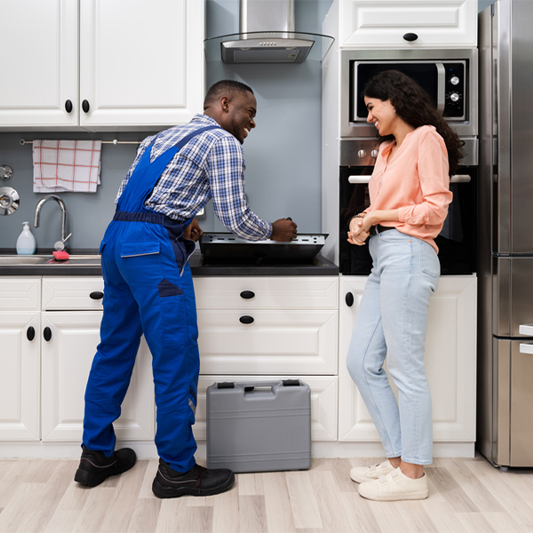 can you provide an estimate for cooktop repair before beginning any work in Mallory NY